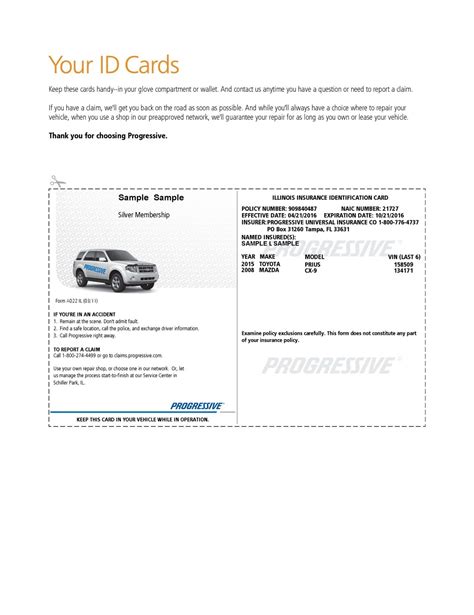 Image result for Car Insurance Card