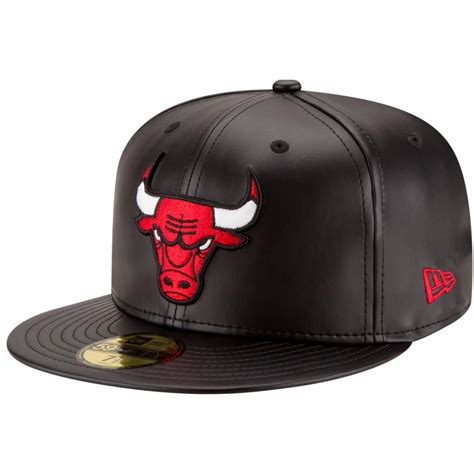 New Era Shoes | [70344042] Mens New Era Nba 59fifty Faux Leather Fitted ...
