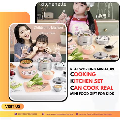 Real Kitchen Set for Kid 的图像结果