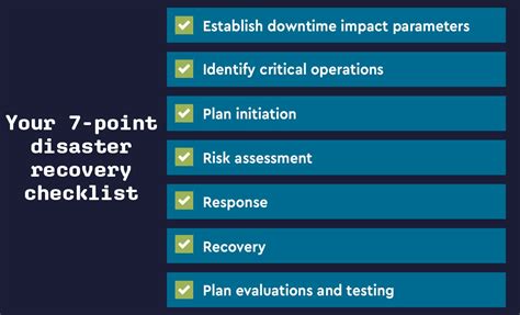 Image result for Disaster Recovery Plan Checklist Template