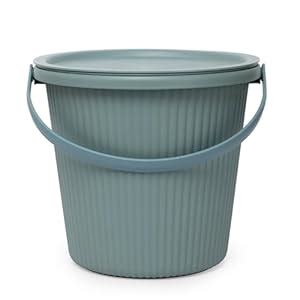 SANKIRTAN Collapsible Water Bucket with Lid Multifunction Foldable ...