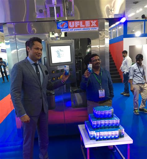 Uflex unveils its revolutionary ASEPTO Smart 78 aseptic filling machine ...
