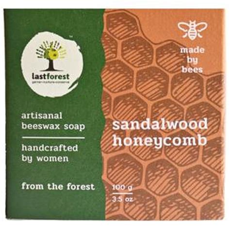 Last Forest Artisanal Beeswax Soap - Handmade, Refreshing, Sandalwood ...