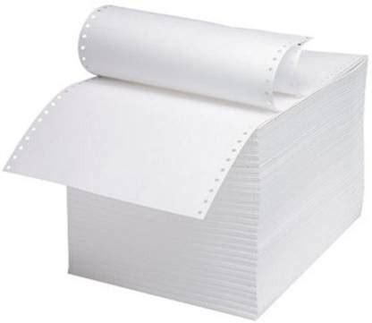 Flipkart.com | Meghraj Dot Matrix Printer Paper Continuous 10x12x1=6 ...