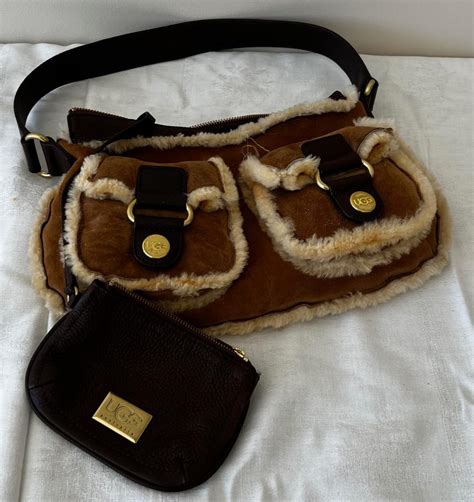 UGG Purse, Vintage Authentic from Australia Suede and Shearlings ...