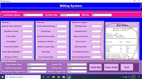 Image result for How to Create a Billing Software Using Python HTML and CSS
