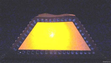 Diwali Craft Pyramid Paper Lantern Template