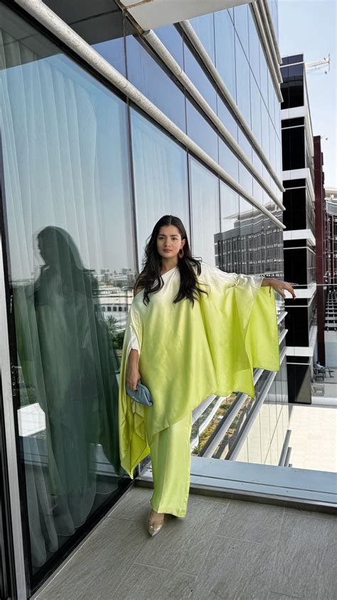 Medha’s lime co-ord set – Drishti Chhabraa