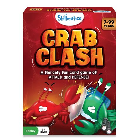 Buy Skillmatics Crab Clash - Fiercely Fun Card Game of Attack and ...