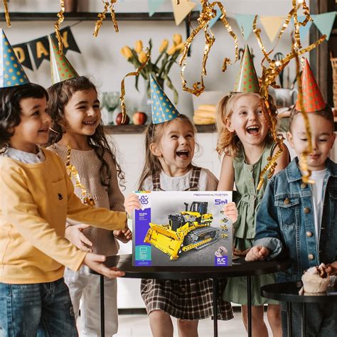 Buy LECPOP Remote Control Building Kit, 5-in-1 STEM Projects RC ...