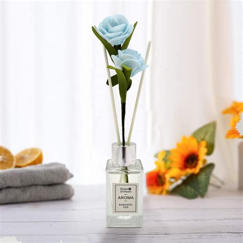 The Purple Tree Aroma Reed Diffuser Vase Shaped Container with Floral ...