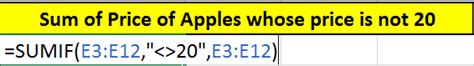 Image result for IF Function Excel Not Equal To