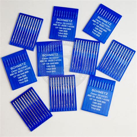 UY 128 GAS / TVX3 SES SCHMETZ Sewing Machine Needles for Flatlock (Int ...