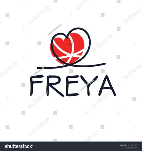 23 Freya Name Images, Stock Photos & Vectors | Shutterstock