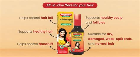 Baidyanath Asli Ayurved Mahabhringraj Oil | Ayurvedic Hair Oil - 200 Ml ...