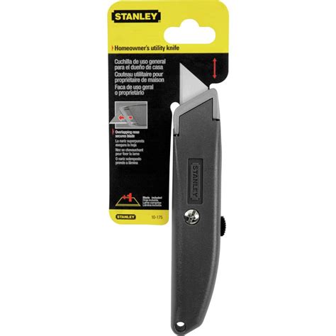 Stanley 10-175 Retractable Utility Knife – 156MM Heavy Duty Cutter for ...