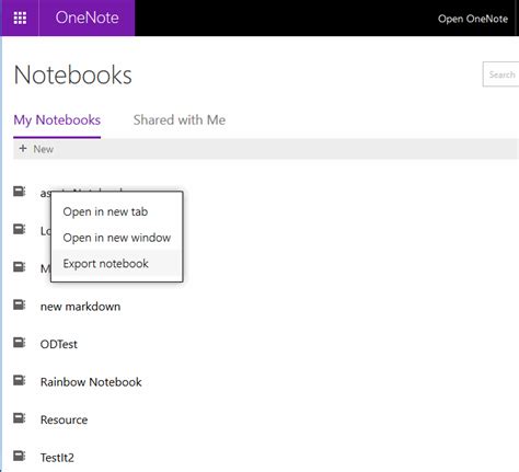 Image result for OneNote Export Notebook