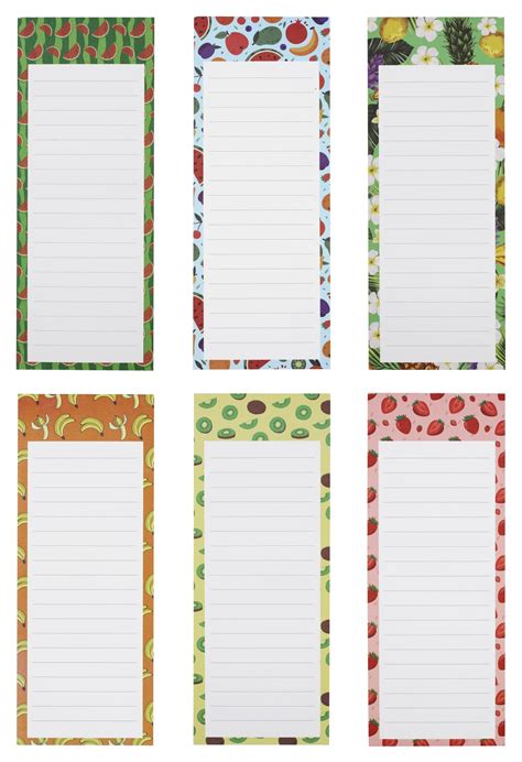 Funny Grocery List Pads Fridge Organizers Funny Magnetic Notepad Set ...
