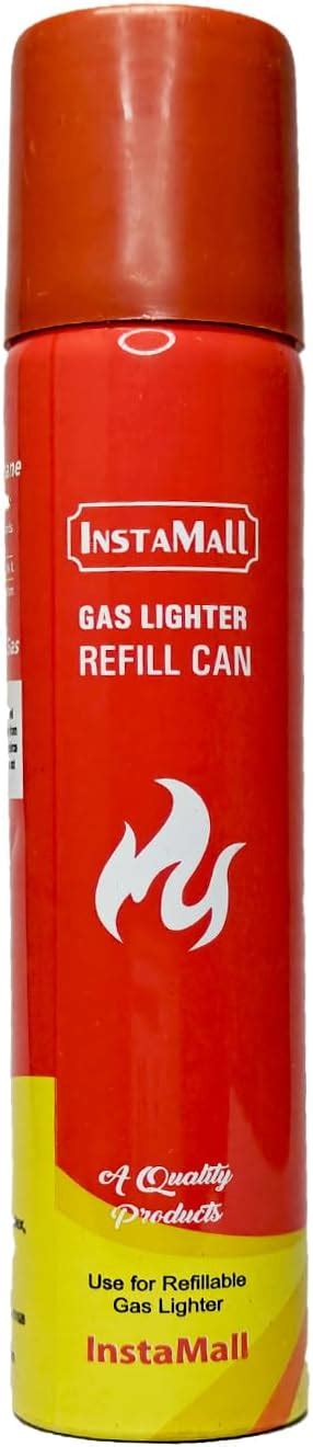 KOFY Plastic Gas Can Lighter Re-Filler 500 Ml With 6 Nozzles, Red ...