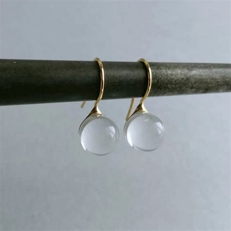 Teardrop - clear | knap jewelry