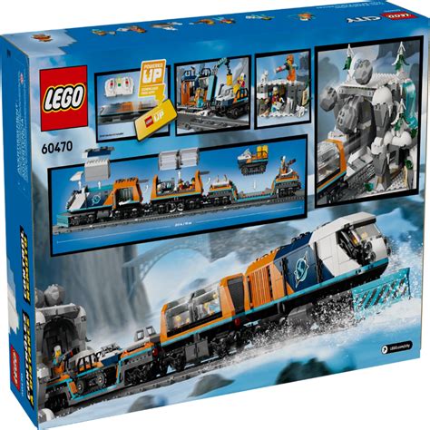Lego 60470 City Explorers' Arctic Polar Express Train (1517 Pieces ...
