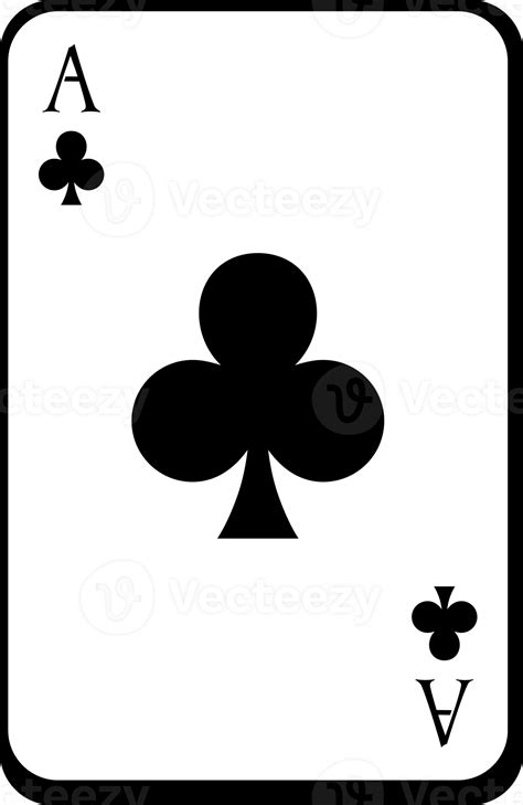 Playing Card - Ace of Clubs 12227682 PNG
