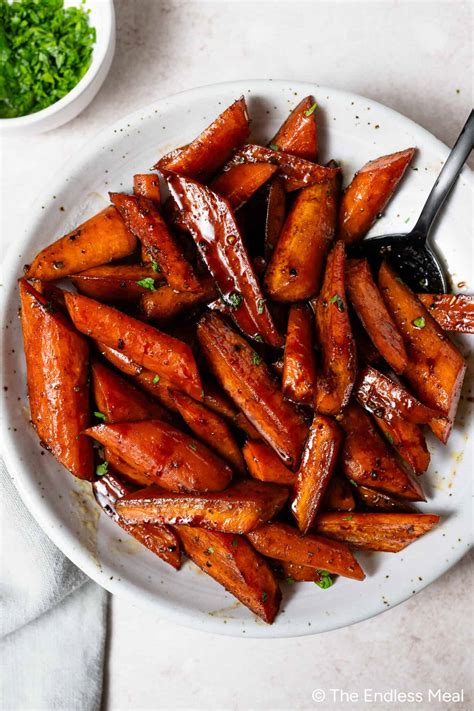 Balsamic Roasted Carrots