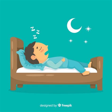 Slapend persoon | Premium Vector