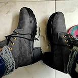 Buy PrasKing Women's Stylish Premium High Heel Ankle Length Boots (7-UK ...