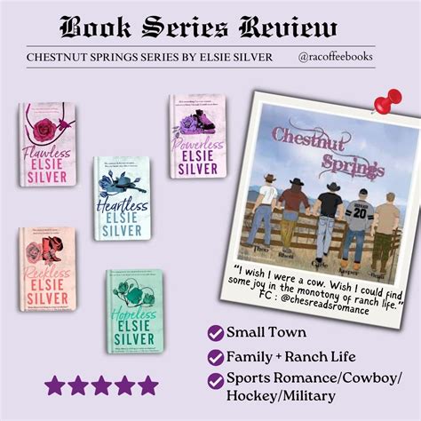 Chestnut Springs Series by Elsie Silver Review + Guide (5 Books ...