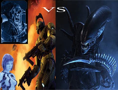 Alien vs Halo 的图像结果