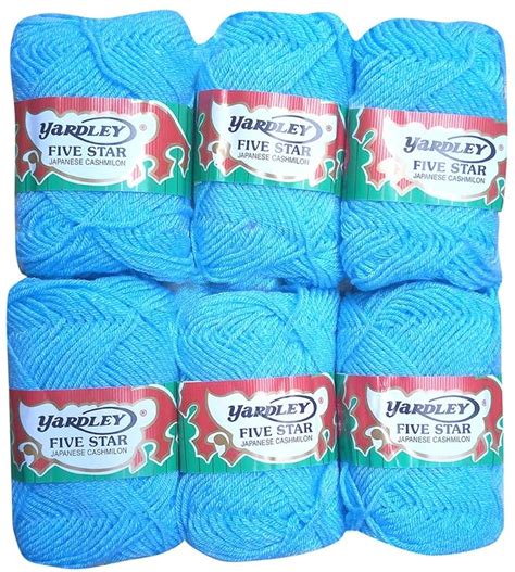 Yardley Hand Knitting Art Craft Soft Fingering Crochet Hook Yarn ...