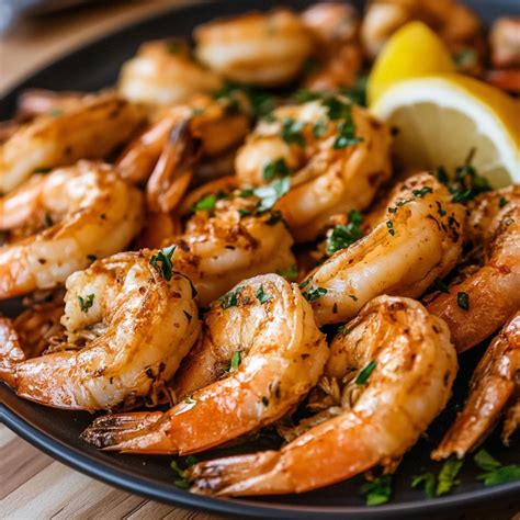 Homemade Lemon Butter Baked Shrimp