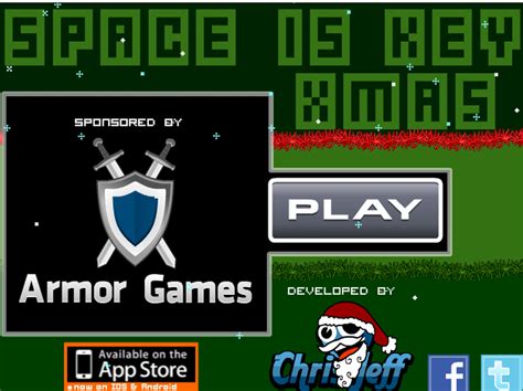 점프게임 - 스페이스 이즈 키 크리스마스 (Space is Key Christmas) 게임 바로하기