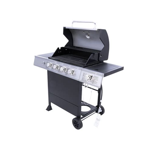 Dyna-Glo 4-Burner Propane Gas Grill With Side Burner, 42% OFF