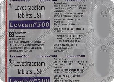 Levtam 500 MG Tablet (10): Uses, Side Effects, Price & Dosage | PharmEasy