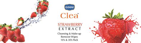 GINNI CLEA Wet Wipes, Cleansing & Makeup Remover Wipes, Wet Tissues for ...