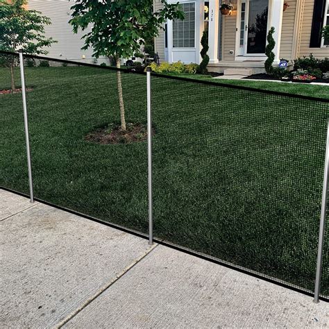 TANG Pool Fence for Inground Pools Removable Safety India | Ubuy