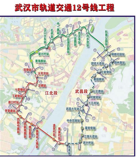 武汉地铁12号线越来越近了，江北段两个车站正式动工_首页武汉_新闻中心_长江网_cjn.cn