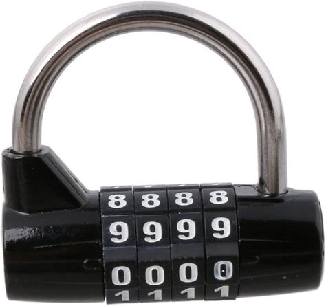 Lock 4 Digit Lock Number 的图像结果
