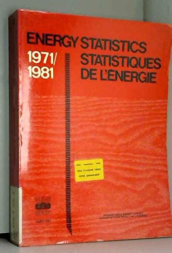 Buy Energy Statistics/Statistiques De L'Energie, 1971/1981 Book Online ...