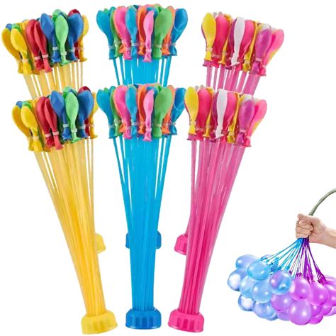 eCraftIndia Pack of 6 (222 Balloons) Holi Water Balloon/Quick Water ...