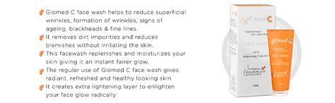 Glomed C Skin Lightening Face Wash-70ml : Amazon.in: Beauty