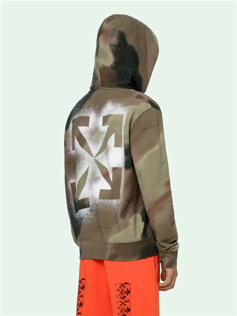Off white on sale camo jumper