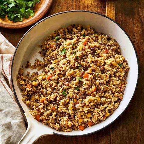 Mujadara (Lentils and Rice)