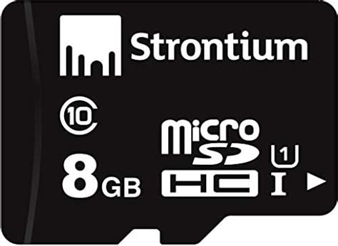 Strontium MicroSD Class 10-8GB Memory Card (Black) - Buy Strontium ...