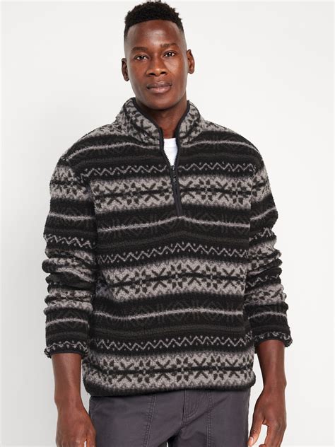 Sherpa Quarter Zip | Old Navy