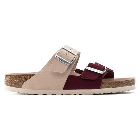 Buy Red Arizona Split Nubuck Leather Online in India - BIRKENSTOCK