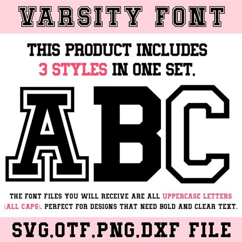 Varsity Font Svg, Sports Alphabet Svg, Jersey Letters, Varsity College ...