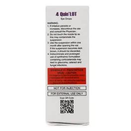 4 Quin Lot Eye Drops 5 ml | Uses, Side Effects, Price | Apollo Pharmacy